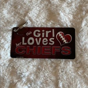 Brand new! Kansas City Chiefs keychain